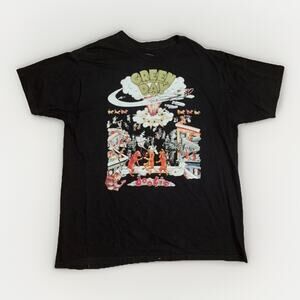 Green Day Dookie Band T-Shirt Black Men’s Large 21x26 Punk Rock Graphic Tee